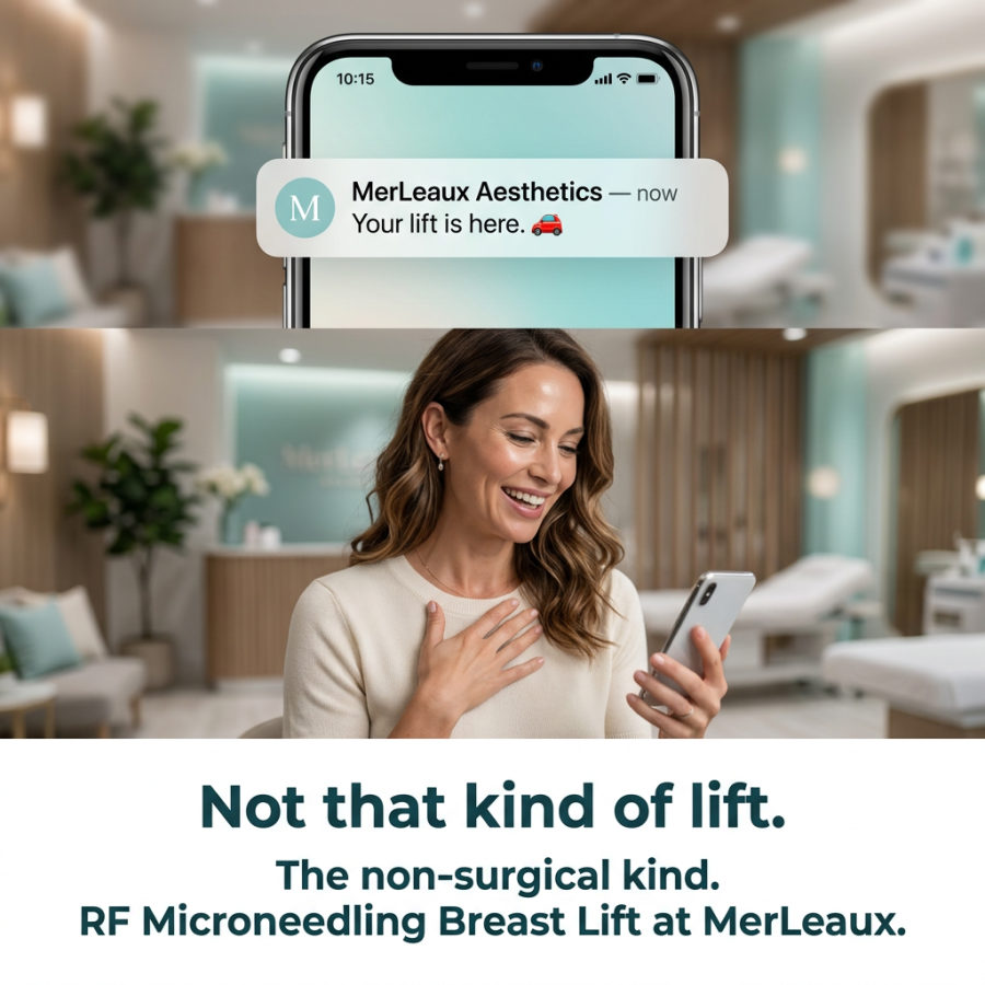 Ta Ta Elevator treatment at MerLeaux Aesthetics Bay St. Louis
